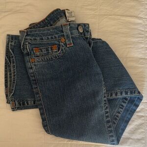 True religion low waist jeans